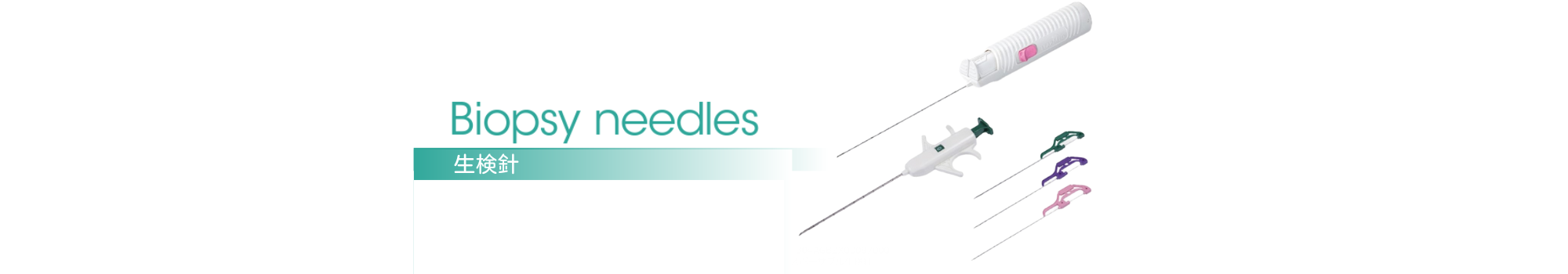Biopsy needles